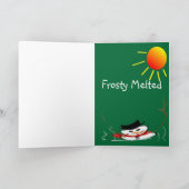Frosty de sneeuwman stierf kerst Kaarten (Binnen)