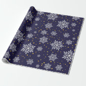 Frosty Elegance Cadeaupapier (Uitgerold)