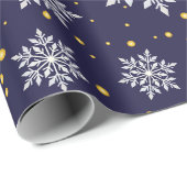 Frosty Elegance Cadeaupapier (Rol Hoek)