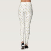 Frosty Elegance Sneeuwvlok Kerstvakantie Leggings (Achterkant)