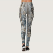 Frosty Forest Woodland Herten Leggings (Achterkant)