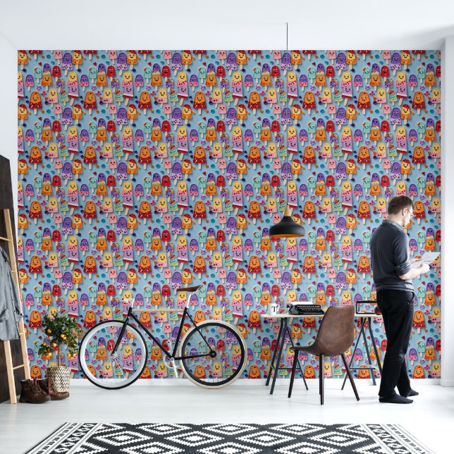 Frosty Fun and Playful I Behang (Woonkamer)