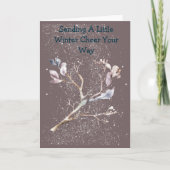 Frosty Fun Soft Color Greeting Card Kaart (Voorkant)