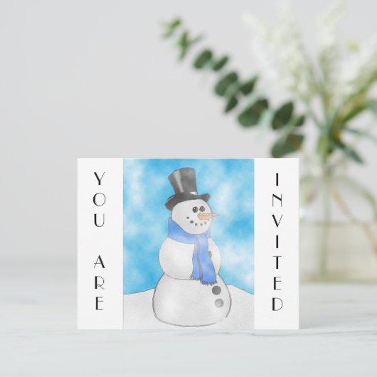 Frosty Kaart (Staand voorkant)