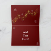 Frosty La Carte de Noël Snowman (Intérieur)