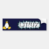 FROSTY LINUX BUMPERSTICKER (Voorkant)