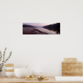 Frosty Morning Sunrise, Cimarron River - I Poster (Keuken)