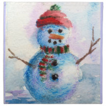 Frosty Napkins