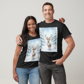 Frosty Reindeer Wonder T-shirt (Unisex)