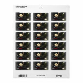 Frosty S'mores Snowman Cadeau Étiquettes (Feuille entière)