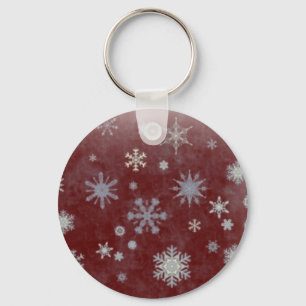 Frosty Snowflake Sleutelhanger