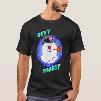Frosty The Snowman Blijf Frosty T-shirt