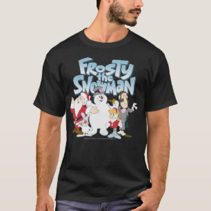 Frosty The Snowman Group Shot Logo Sweatshirt