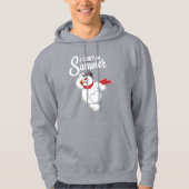 Frosty the Snowman™ | I Don't Do Summer Hoodie (Voorkant)