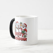 frosty the snowman mug design  (Devant gauche)