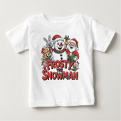 frosty the snowman t shirt design (Voorkant)