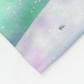 Frosty Town Christmas DECOR GOOI Fleece Deken (Hoek)