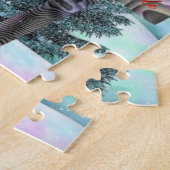 Frosty Town Christmas JIGSAW GIFT Legpuzzel (Zijkant)