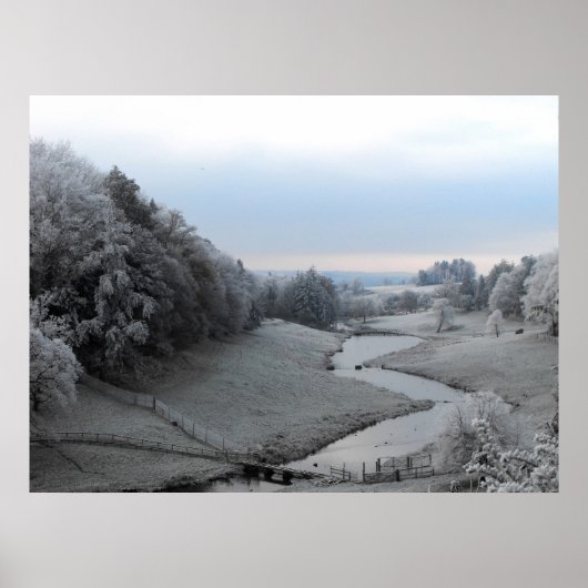 Frosty Valley Poster (Voorkant)