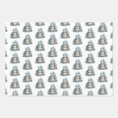 Frosty Wonderland Inpakpapier Vel (Voorkant)