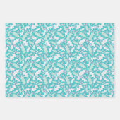 Frosty Wrapping Paper Set van 3 vellen (Voorkant)