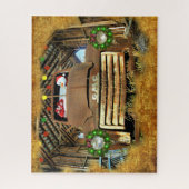 Frosty's  GMC Truck-kerstrun Legpuzzel (Verticaal)