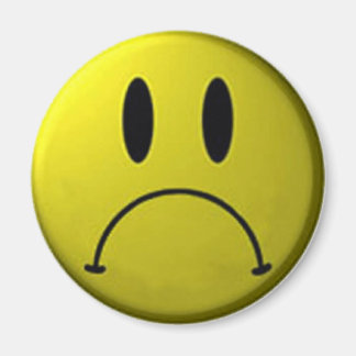 Frown Face Magnet Magneet