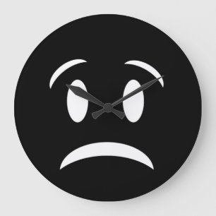 FROWNIE FACE GROTE KLOK