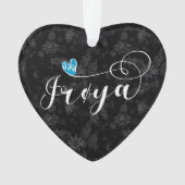 Frøya Flag Heart, Trøndelag Ornament (voorkant)