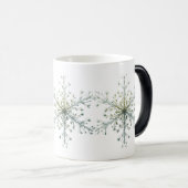 Frozen Bloom – Botanische Sneeuwvlok voor Magische Mok (Voorkant rechts)