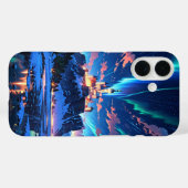 Frozen Castle Glow Case-Mate iPhone Case (Achterkant (horizontaal))