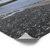 Frozen Creek Photo Poster (Hoek)