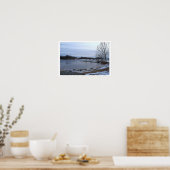 Frozen Creek Photo Poster (Keuken)