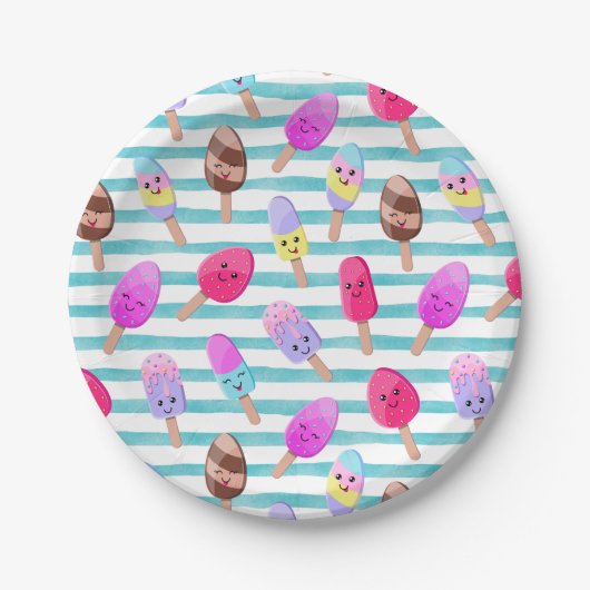 Frozen Delights Papieren Bordje (Voorkant)