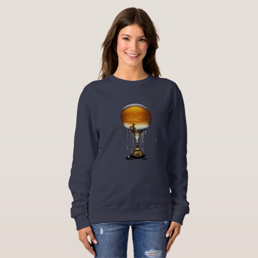 Frozen Dewdrops Basic Sweatshirt (Voorkant volledig)