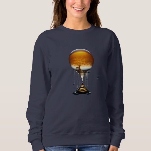 Frozen Dewdrops Basic Sweatshirt (Voorkant)
