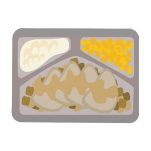 Frozen Dinner Mega Magneet