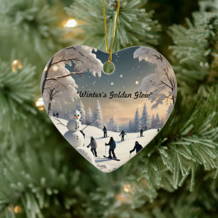 Frozen Dreams Awaken Keramisch Ornament