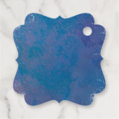 Frozen Flurry Holiday Gift Labels (Achterkant)