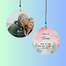 Frozen forest Memorial foto cadeau