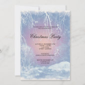 Frozen Icy Winters Kerstfeest Kaart (Voorkant)