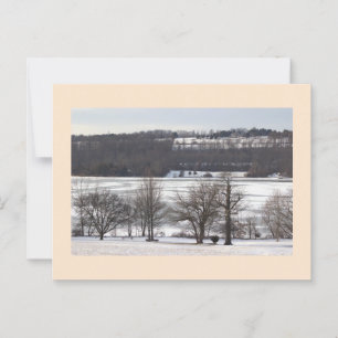 Frozen Lake met Briefkaart