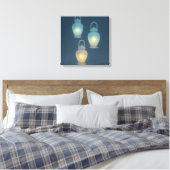 Frozen Lanterns Canvas Afdruk (Insitu (Slaapkamer))