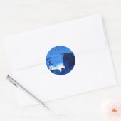 "Frozen Ridge #3" Abstract Design Sticker (Envelop)