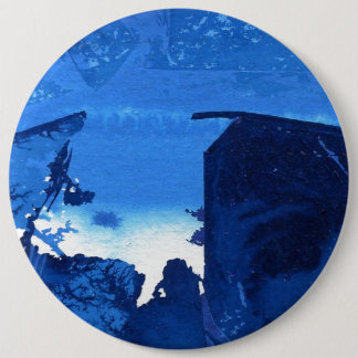 "Frozen Ridge #3" Abstracte Art Button