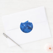 "Frozen Ridge #4" Abstract Design Sticker (Envelop)