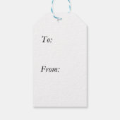 Frozen Sneeuwvlokken cadeau labels Cadeaulabel (Achterkant)