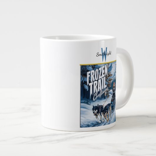Frozen Trail Challenge - Winters Race Extra Grote Beker (Voorkant rechts)