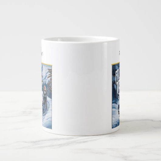Frozen Trail Challenge - Winters Race Extra Grote Beker (Voorkant)