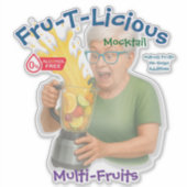 Fru-T-Licious Sticker (Voorkant)
